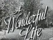 A Wonderful Life