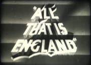 All That Is England