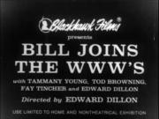 Bill Joins the W.W.W.\