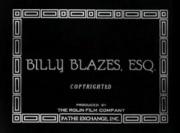 Billy Blazes, Esq.