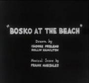 Bosko at the Beach