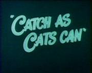 Catch as Cats Can