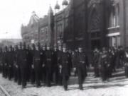 Chicago défilé de policemen