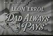 Dad Always Pays