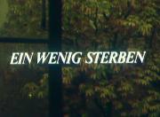 Ein wenig sterben