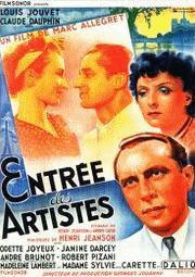 Entrée des artistes