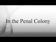 In the Penal Colony