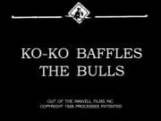 Koko Baffles the Bulls