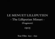 Le menuet lilliputien