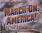 March On, America!