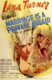 Marriage Is a Private Affair