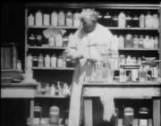 Mr. Edison at Work in His Chemical Laboratory