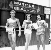Muscle Beach Then and Now