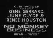 No Monkey Business