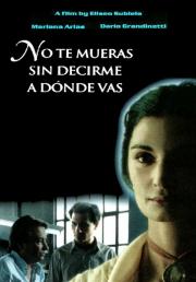 No te mueras sin decirme adónde vas