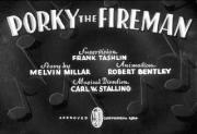 Porky the Fireman