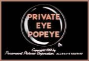 Private Eye Popeye