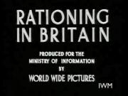 Rationing in Britain