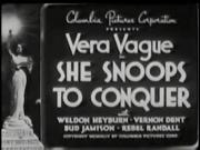 She Snoops to Conquer