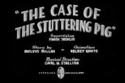 The Case of the Stuttering Pig