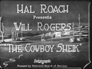 The Cowboy Sheik