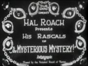 The Mysterious Mystery!