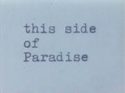 This Side of Paradise