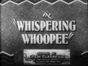 Whispering Whoopee