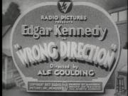 Wrong Direction