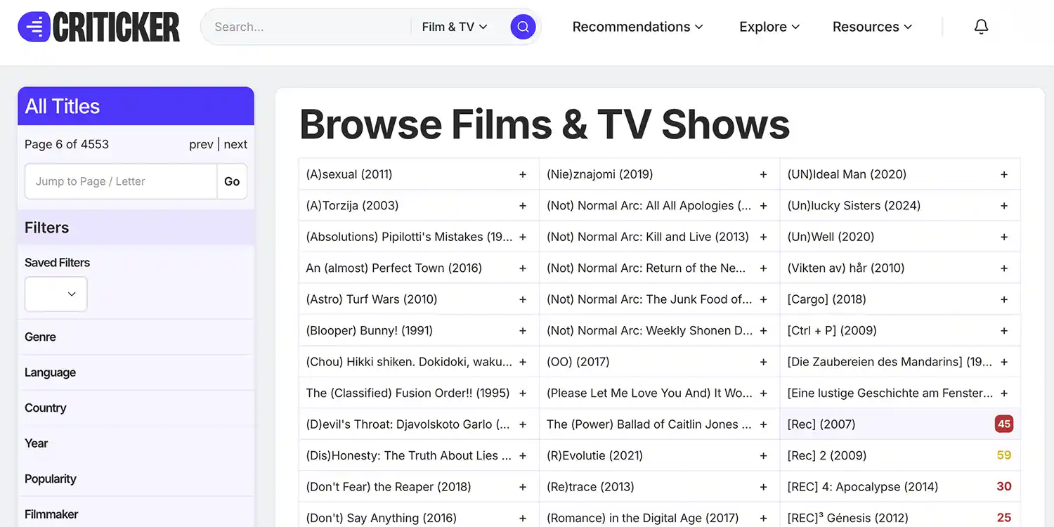 Title database